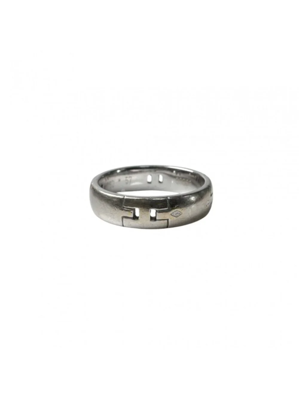 Hermes Cles Sling 18k 57 16.5 Ring